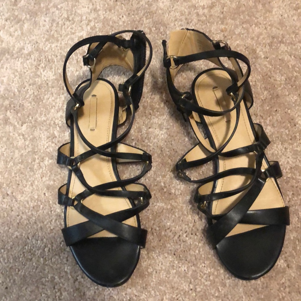 Black sandals